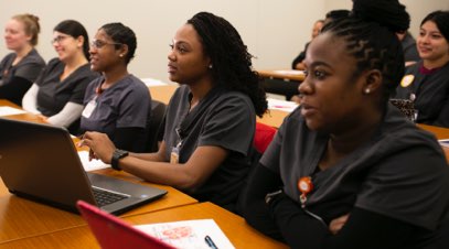 South University nursing students in class-alt-text